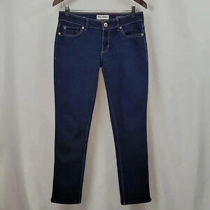 DL1961 Angel Mid Rise Skinny Ankle Jeans  Dark Wash Size 27